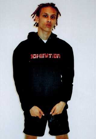 BAAD HOODIE BLACK DOMINATION(RED)