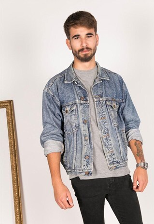 LAST UNIT SALE / VINTAGE 80S WRANGLER DENIM JACKET