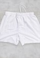 VINTAGE UMBRO WHITE SHORTS SPORTS 90S SILKY XXL