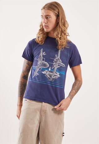 VINTAGE BLACKBIRD GRAPHIC T-SHIRT
