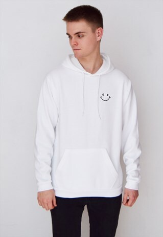 WHITE OK HOODIE