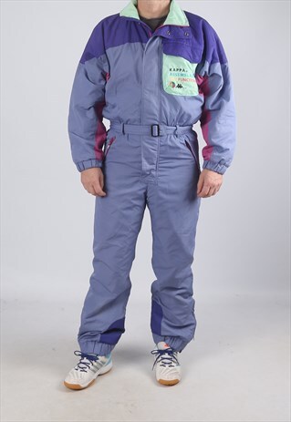 VINTAGE KAPPA FULL SKI SUIT SNOW SPORTS M 40 - 42" (92F)