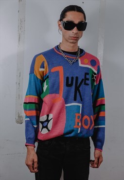 Vintage Cool and Colourful Sweater