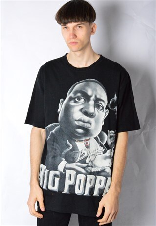 BLACK BIGGIE T-SHIRT