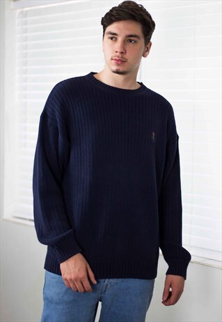 VINTAGE RALPH LAUREN JUMPER CHAPS 90S L 25.7