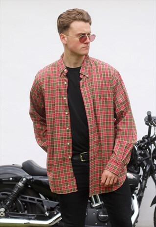 RALPH LAUREN USA PLAID CHECK SHIRT
