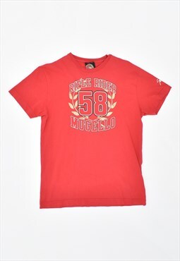 Vintage 90's Rifle T-Shirt Top Red