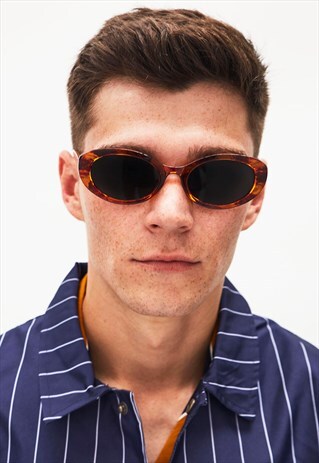 BLONDIE -CLASSIC OVAL TORTOISESHELL SUNGLASSES