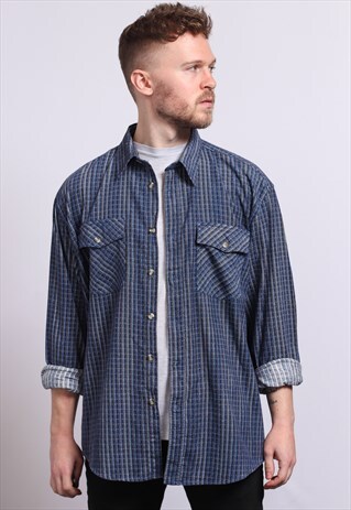 VINTAGE CORDUROY CORD SHIRT