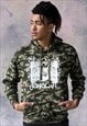 JUNGLIST LION DJ CAMO CAMOUFLAGE MENS HOODED TOP HOODIE