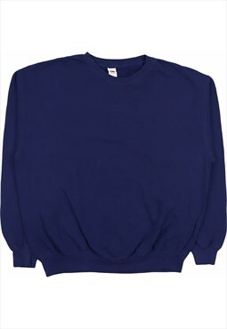 friut of the loom 90's Heavyweight Crewneck Plain Sweatshirt