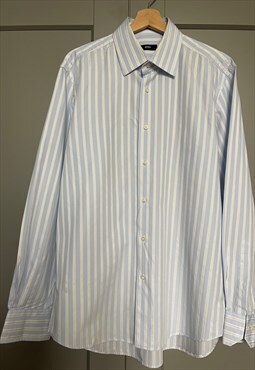 Vintage Stripped Hugo Boss Cotton Shirt
