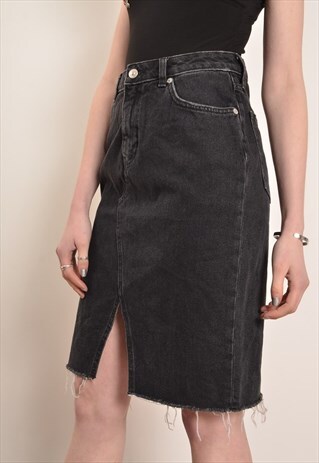 skirts asos marketplace midi denim pencil skirt shorts