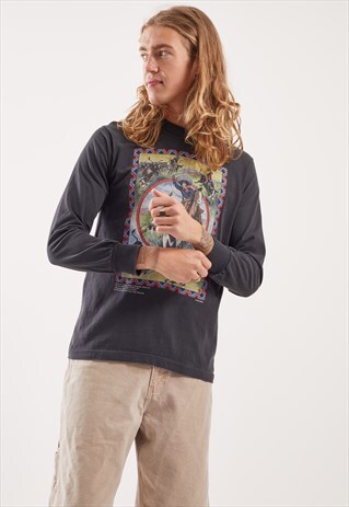 VINTAGE BUFFALO BILL LONG SLEEVE GRAPHIC TOP
