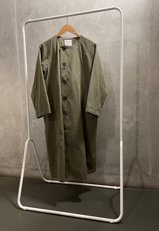 Vintage JPN Military Style Oversized Long Coat 
