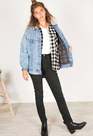VINTAGE 80S LEE ORIGINAL BLANKET JACKET / 2100 / 404