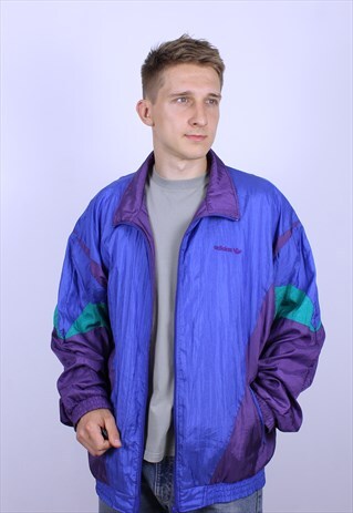 VINTAGE MENS ADIDAS ORIGINALS TRACK TOP SUIT JACKET