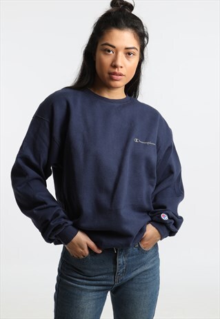 90S CHAMPION SPELLOUT LOGO SWEATSHIRT