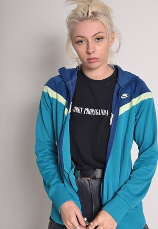 VINTAGE NIKE TRACK JACKET BLUE