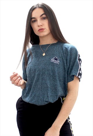 90'S RARE VINTAGE GREEN SIDE-TAPE T-SHIRT