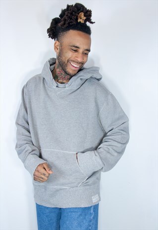 POLO RALPH LAUREN VINTAGE HOODIE GREY