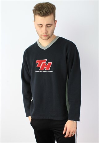 TOMMY HILFIGER SPELLOUT VINTAGE SWEATSHIRT
