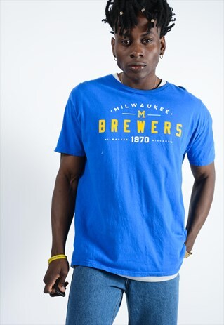 milwaukee brewers t shirts vintage