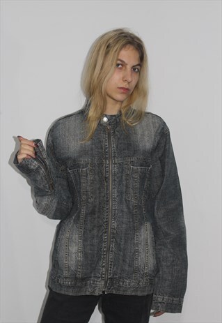 VINTAGE 90' OLDSCHOOL OVERSIZE JEANS UNISEX JACKET