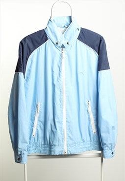 Vintage Puma Windbreaker Jacket Blue