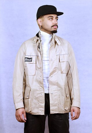 VINTAGE BELLSTAFF BEIGE JACKET