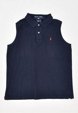 Vintage 00' Y2K Polo Ralph Lauren Sleeveless Polo Shirt Nav