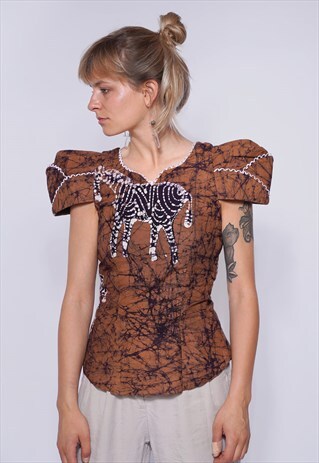 EXCLUSIVE BATIK AFRICAN TOP