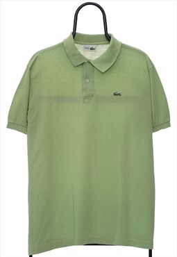 Vintage Chemise Lacoste Green Polo Shirt Mens