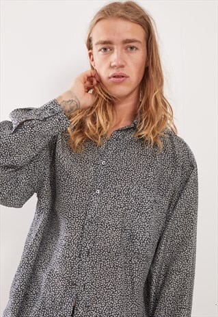VINTAGE PATTERNED FESTIVAL LONG SLEEVE SHIRT