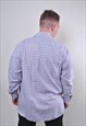VINTAGE CASUAL PLAID LONG SLEEVE SHIRT FOR WORK