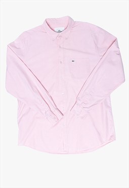 Lacoste vintage pink shirt