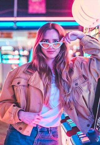 90'S INSPIRED CAT-EYE SUNGLASSES