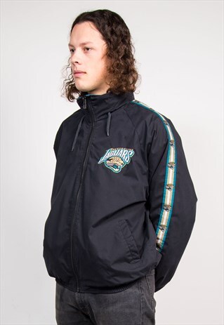 VINTAGE 90'S JACKSONVILLE JAGUARS AMERICAN NFL JACKET