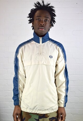 VINTAGE 90'S SERGIO TACCHINI PULLOVER SHELL JACKET
