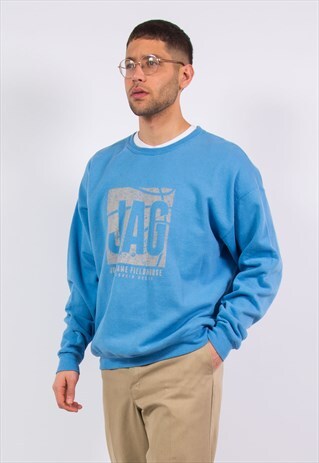VINTAGE 90S SWEATSHIRT USA BASKETBALL PRINT