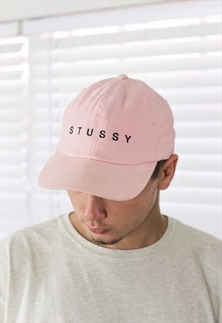 VINTAGE STUSSY BASEBALL CAP HAT 90S X 2.9