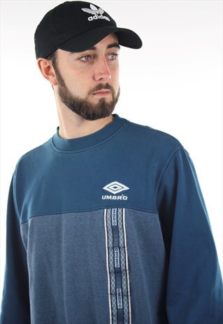 VINTAGE 90'S UMBRO SMALL LOGO SWEATSHIRT JUMPER