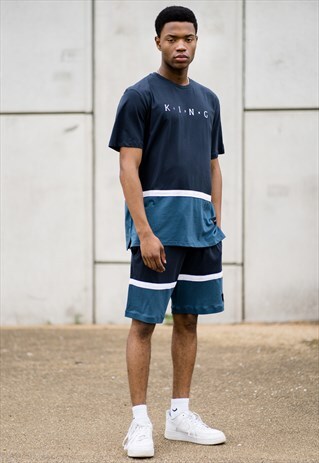 ALDGATE SUMMER TRACKSET - BLUE