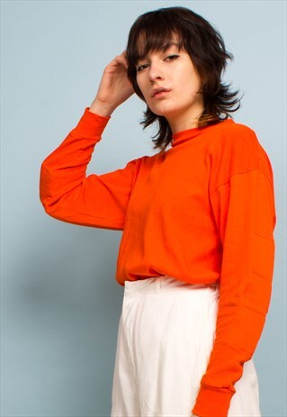 SWEATSHIRT WITH PADDED ARMS