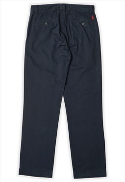 Vintage Polo Ralph Lauren Smith Navy Trousers Mens