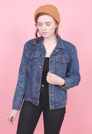 VINTAGE CLASSIC BLUE DENIM JACKET /R7172