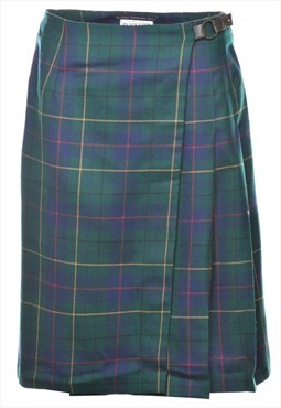 Pendleton Wool Wrap Skirt - S
