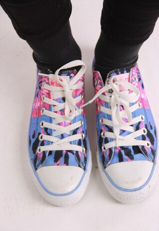 VINTAGE CONVERSE PATTERNED TRAINERS
