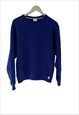 Vintage 90s Russell Athletic Sweatshirt in Blue 
