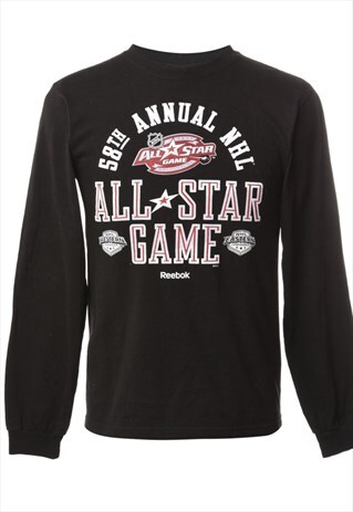 2000S REEBOK NHL SPORTS T-SHIRT - S
